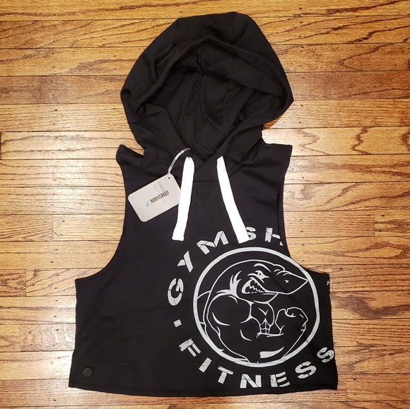 Gymshark Tops - GymShark 🦈 Legacy Fitness Sleeveless Hoodie